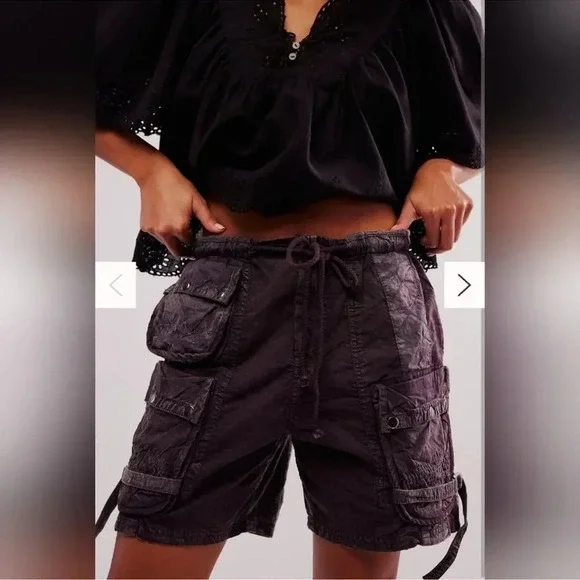 Free People Moon Bay Parachute Shorts - Picture 2 of 11